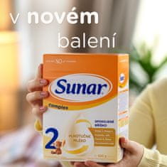 Sunar Complex 2 pokračovací kojenecké mléko 600 g