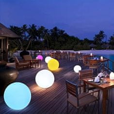 Netscroll Plovoucí LED světlo pro bazén, solární plovoucí světýlka pro bazén s dálkovým ovládáním pro změnu barev, oživte váš bazén, PoolGlowy