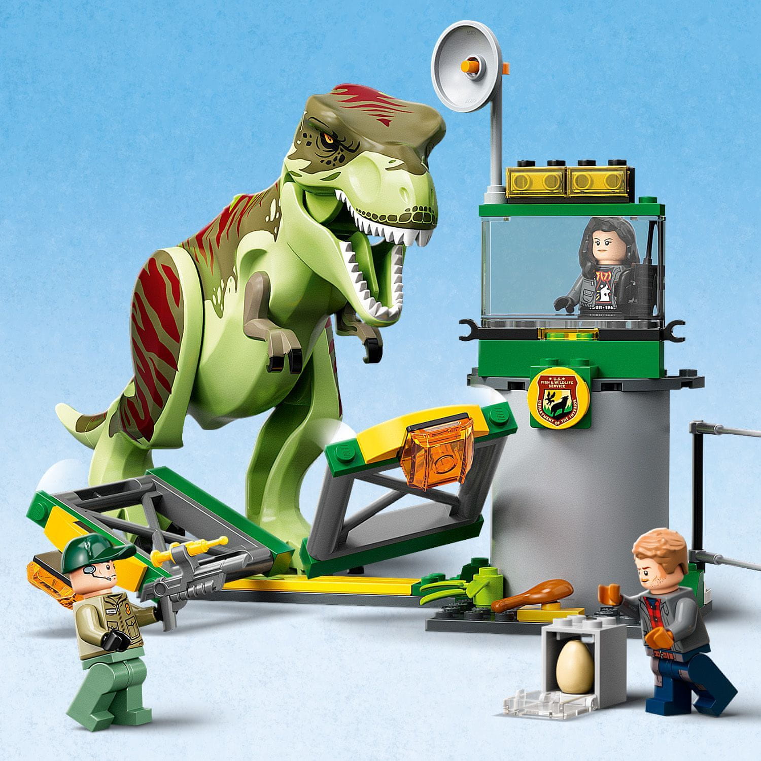 LEGO Jurassic World 76944 Útek T-rexe