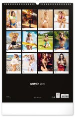 Grooters NOTIQUE Nástěnný kalendář Women 2025, 33 x 46 cm