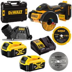 DeWalt Akumulátorová úhlová bruska 76mm 18V 2x5Ah DeWALT DCS438P2T