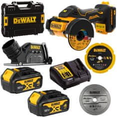 DeWalt Akumulátorová úhlová bruska 76mm 18V 2x4Ah DeWALT DCS438M2T