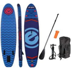 Paddleboard ENERO 320x76x15 cm, do 145 kg, laminovaná PVC deska 2500g/m², navy V-025