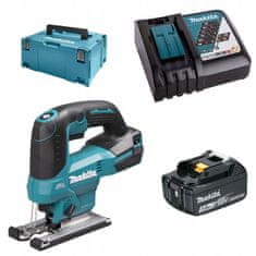 Makita Makita 18V 1x3Ah LXT přímočará pila s 5 rychlostmi DJV184RF1J MAKPAC