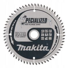 Makita 5 dřevoobráběcích kotoučů 165x20mm 60 zubů s vidlicí Specializovaný Makita B-56720-5