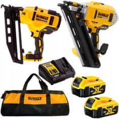 DeWalt Sada COMBO 2 hřebíkovaček 18V DCN692 + DCN660 2x5Ah DeWALT DCK2046P2