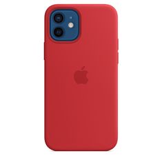 Apple iPhone 12/12 Pro Silicone Case w MagSafe (P)RED/SK