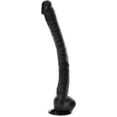 XSARA Umělý penis - dlouhý 42cm - dong, gelové dildo na přísavce - 76175575