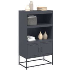 Vidaxl Skříň highboard olivově zelená 68,5 x 38,5 x 107 cm ocel