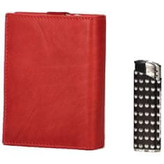 Delami Dámská kožená peněženka DELAMI, Crossroad červená