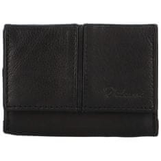 Delami Dámská kožená peněženka DELAMI, Little One BLACK