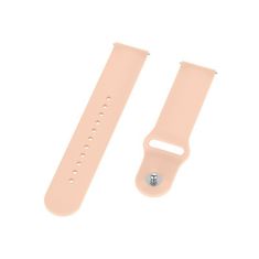 BStrap Silicone řemínek na Garmin Vivoactive 4s, old pink