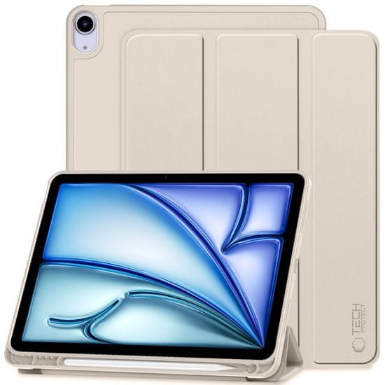 Tech-protect SC Pen pouzdro na iPad Air 10.9'' 4-5gen 2020-2022 / 11'' 6gen 2024, starlight