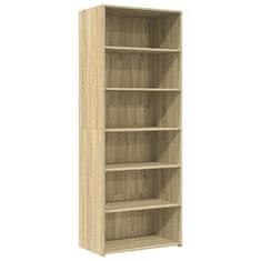 Vidaxl Skříň highboard dub sonoma 70 x 41 x 185 cm kompozitní dřevo