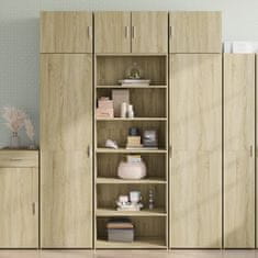 shumee vidaXL Skříň highboard dub sonoma 70 x 41 x 185 cm kompozitní dřevo