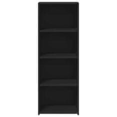 Vidaxl Skříň highboard černá 45 x 41 x 124 cm kompozitní dřevo