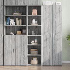 shumee Skříň highboard šedá sonoma 45 x 41 x 185 cm kompozitní dřevo