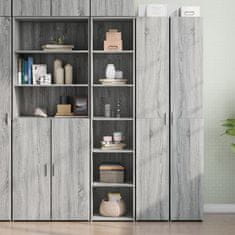 shumee Skříň highboard šedá sonoma 40 x 41 x 185 cm kompozitní dřevo