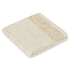 AmeliaHome Sada 3 ks ručníků BELLIS klasický styl béžová, velikost 30x50+50x90+70x130