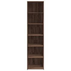 Vidaxl Skříň highboard hnědý dub 45 x 41 x 185 cm kompozitní dřevo