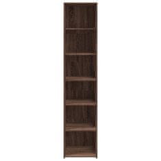 Vidaxl Skříň highboard hnědý dub 40 x 41 x 185 cm kompozitní dřevo