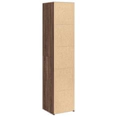 Vidaxl Skříň highboard hnědý dub 40 x 41 x 185 cm kompozitní dřevo