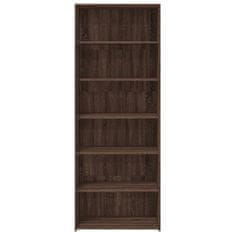 Vidaxl Skříň highboard hnědý dub 70 x 41 x 185 cm kompozitní dřevo