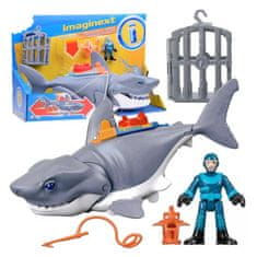 Mattel Mattel Imaginext Mega mechanický útok žraloka s pohyblivou tlamou ZA5438