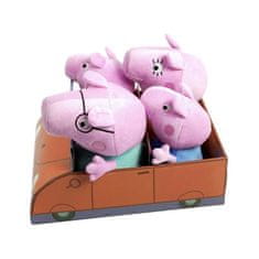 Simba Simba Peppa Pig maskot set George Mummy Daddy Pig in the car ZA5436