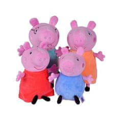 Simba Simba Peppa Pig maskot set George Mummy Daddy Pig in the car ZA5436