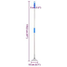 Vidaxl Násady pro podlahovou stěrku 5 ks 119,5 cm ocel a plast