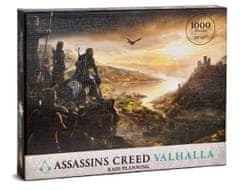 CurePink Puzzle Assassin's Creed Valhalla: Raid Planning 1000 dílků (51 x 69 cm)