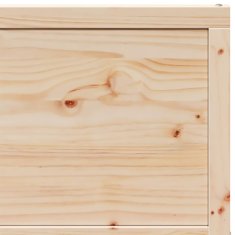 Vidaxl Posuvné dveře 90 x 208 cm masivní borové dřevo