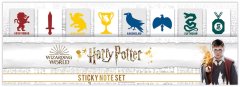 CurePink Set lepicích štítků Harry Potter: Symbols (1 x 3,5 cm)