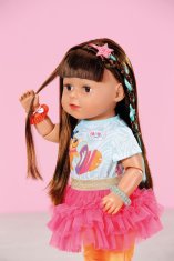 Zapf Starší sestřička BABY born Play & Style, brunetka, 43 cm