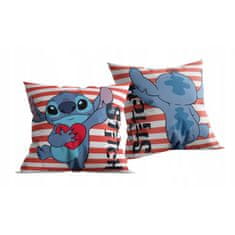 Halantex Oboustranný dekorační polštářek Lilo & Stitch, 40/40cm, ST3C