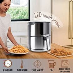 LEBULA Just Perfecto JL-06: 1400W Airfryer With Touch Screen LED Display -4L