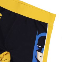 CurePink Dětské plavecké boxerky DC Comica|Batman: Logo (8 let) černý polyester