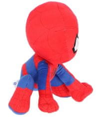 CurePink Plyšová hračka - figurka Marvel|Spiderman: Sedící póza (výška 30 cm)
