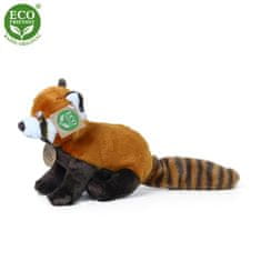 Rappa Plyšová panda červená 20 cm ECO-FRIENDLY