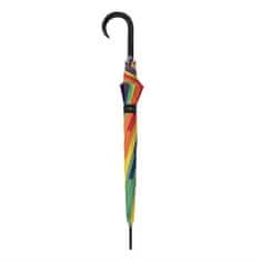 Doppler Modern Art Pride Rainbow - holový vystřelovací deštník