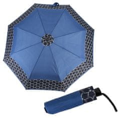 Doppler Fiber Mini Style - turquoise viola - dámský skládací deštník