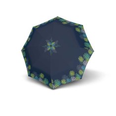 Doppler Fiber Mini Style - aqua fiore - dámský skládací deštník