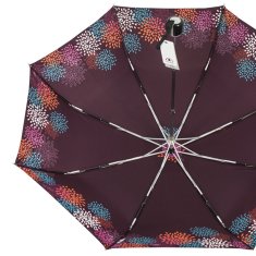 Doppler Fiber Mini Style - purple fior - dámský skládací deštník
