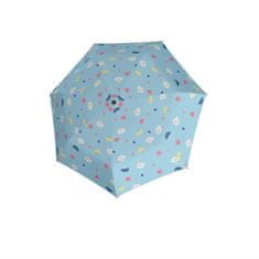 Doppler Kids Mini RAINY DAY BLUE - dětský skládací deštník