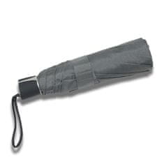 Doppler Mini Fiber Uni - dámský šedý skládací deštník