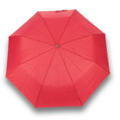 Doppler Mini Fiber Uni - dámský červený skládací deštník