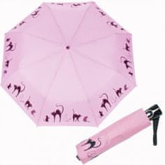 Doppler Fiber Magic Cats Family - dámský plně automatický deštník