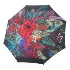 Doppler Fiber Flex AC Daisy- dámský holový vystřelovací deštník