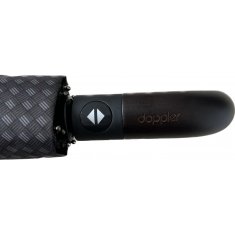 Doppler Fiber Magic big Chester black diamond, RH Holz Griff - pánský plně automatický deštník